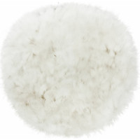 Насадка полировальная "под липучку" (125 мм; натуральная шерсть) vertextools 0096-125