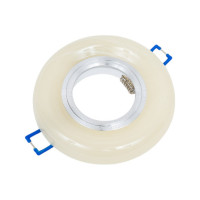 Встраиваемый светильник De Fran SMD/MR16 4000К хром прозрачный (CHCL) (15SMD 3Вт 330Лм), FT1022