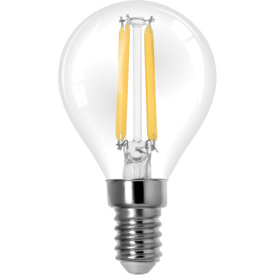 Лампа светодиодная E14 "Филамент" G45-6 Вт-230 В-2700 К TDM ELECTRIC SQ0340-0277