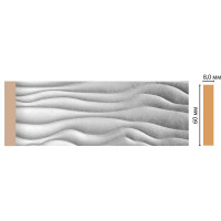 Молдинг Decomaster ШК 46 60x8х2400 мм D043-375