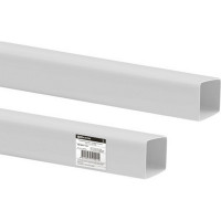 Воздуховод пластиковый прямоугольный 55x110 мм, 1 м TDM ELECTRIC SQ1807-1721