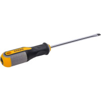 Шлицевая отвертка GREPP SL6*150мм, CrV, 3х-компонентная рукоятка 201-009