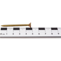 Саморез КРЕП-КОМП желтый цинк, POZY, 4,5x50, 40 шт. жд4550мф
