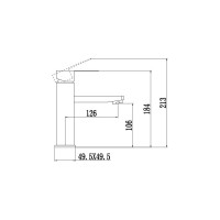 Смеситель для умывальника Fmark FS8101