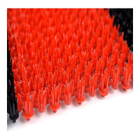 Коврик Бацькина баня Gras 40x54 см, красно-черный 92060