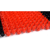 Коврик Бацькина баня Gras 40x54 см, красно-черный 92060