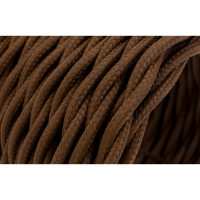 Провод Bironi 2x1,5, коричневый, матовый, 10 метров B1-424-72-10