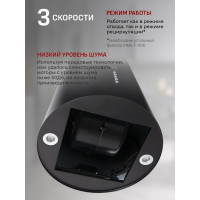 Вытяжка кухонная MBS AMARANTH 350 ISLAND BLACK 5339