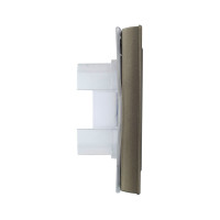 1-местная рамка IEK Brite ip44 ру-1-брш-44 шампань BR-M12-44-K37