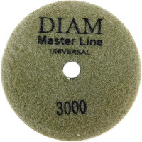 Круг алмазный гибкий шлифовальный Master Line Universal (100х15 мм; №3000; сухая/мокрая) Diam 000629