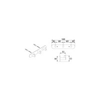 Планка 3 крючка FIXSEN НOTEL 31005-3