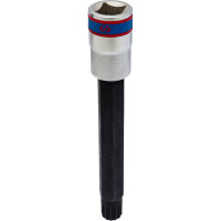 Насадка бита торцевая (SPLINE M14; 140 мм; 1/2) KING TONY 406614