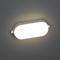 Светодиодный светильник REV Oval IP65, овальный Ш190мм, 8W, 4000К, влагозащита 28920 3