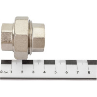 Разъемное соединение PRO AQUA прямое резьбовое ВР 1/2 x 1/2 20-f15-f15x