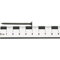 Саморез Качественный КРЕПЕЖ 3.5x51 мм, потай, частая резьба, оксид, 260 шт 0500401 КЧ