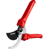 Плоскостной секатор с пластиковыми рукоятками Grinda G-33 200мм 40211_z02