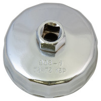 Съемник масляного фильтра чашка 15-гранная 75мм AV Steel AV-920103