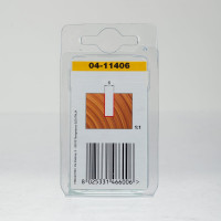 Фреза прямая пазовая монолитная (6х16х50.8 мм; хвостовик 6 мм; Z2) FREUD PRO 04-11406