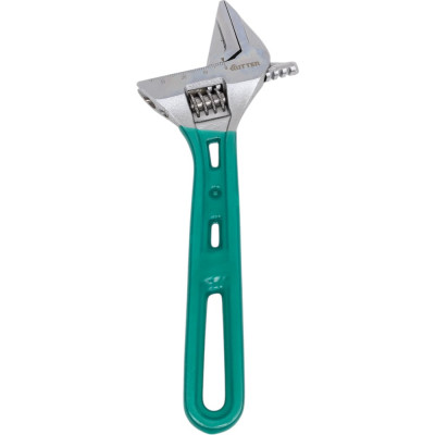 Разводной ключ RITTER Super Slim 200 мм /8", тонкие губки, сталь CR-V, хромированные HT571200