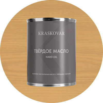 Масло твёрдое повышенной прочности Kraskovar Ваниль 0,75л 1667