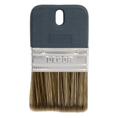 Декоративная кисть для финишного покрытия DECOR profi 990-075 75 мм, темный ворс 11608453