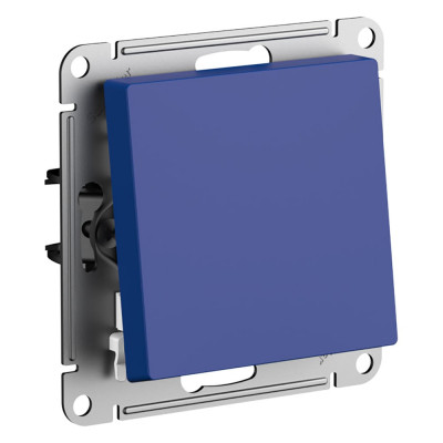 1-клавишный переключатель Systeme Electric Atlasdesign аквамарин сх.6, 10ах ATN001161