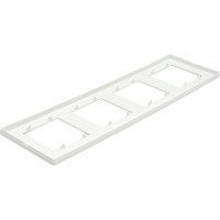Рамка Simon 4 поста, бел 2400640-030