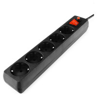 Сетевой фильтр Гарнизон черный EHLB-4