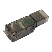 Разъем RJ-45 FTP для кабеля ITK категория 6 полевая заделка CS3-1C06U-Q