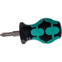 Крестовая отвёртка для карбюраторов WERA 350 PH Stubby PH2x25 мм WE-008851