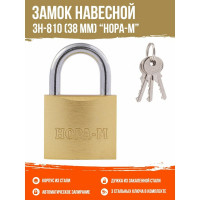 Навесной замок НОРА-М ЗН-810-38 мм 3 кл 16878