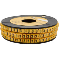 Маркировочное кольцо IEK 2-4мм, 3, МК, 500шт/ролл UMK20-3