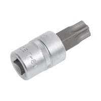 Головка-бита TORX с отверстием Т-80Н, 1/2", 70 мм FORCE 34707080
