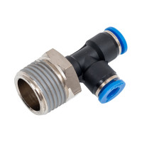 Тройник цанговый T-образный с наружной резьбой (1/2M; 6 мм) SHPI PST 06-R04