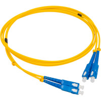 Оптический патч-корд TopLAN, дуплексный, FC/APC-LC/APC, 657A1, 2 м, DPC-TOP-657A1-FC/A-LC/A-2.0