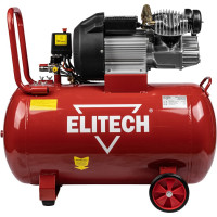 Компрессор Elitech КПМ 360/100 (360л/мин, 2,2кВт, 100л) 198648