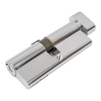 Цилиндр с вертушкой СК хром, 80 мм 5180 RF