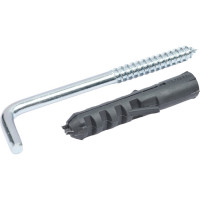 Дюбель с прямым крюком Госкреп 12мм 1 шт. 4-0013360