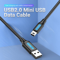 Кабель VENTION USB 2.0 AM/mini B 5pin - 1м COMBF