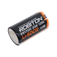 Элемент питания Robiton ER17335- 2/3A 11615