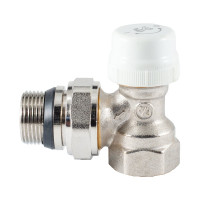 Термостатический клапан радиатора PROFACTOR угловой, с уплотнением, 3/4 PF RVT 383UR