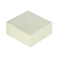 Стикеры Attache Simple 76x76 мм пастельные желтые 1 блок, 400 листов 1635535