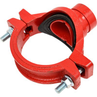 Муфтовый хомут GROOVEX седелка 53мм 3"x1 1/2" 89x48мм ДУ 80x40мм XM8948