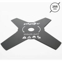 Диск для триммера 255x25.4х1.4 мм, 4 лопасти POLYAGRO 7706420
