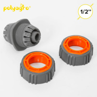 Муфта ремонтная обрезиненная для шланга 1/2" POLYAGRO 7575740
