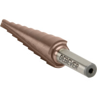 Сверло ступенчатое с прямой канавкой, 4-12 мм, 9 ступеней, HSS-Co DeBever Machining Solutions DB-CT4129
