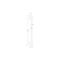 Душевая штанга Haiba сталь HB8011 00304866