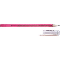 Гелевая ручка Pentel Hybrid Dual Metallic, d 1 мм K110-DMPX розовый металлик, зеленый, золото цвет чернил 674373