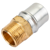 Переходник для металлопластиковых труб STOUT Sfp-0001-003426 с наружной резьбой 3/4"х26 прессовой RG008S95VQRLK9