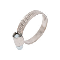 Обжимной хомут из нерж. стали Невский Крепеж 25x40, 2 шт. ярлык нк 800534